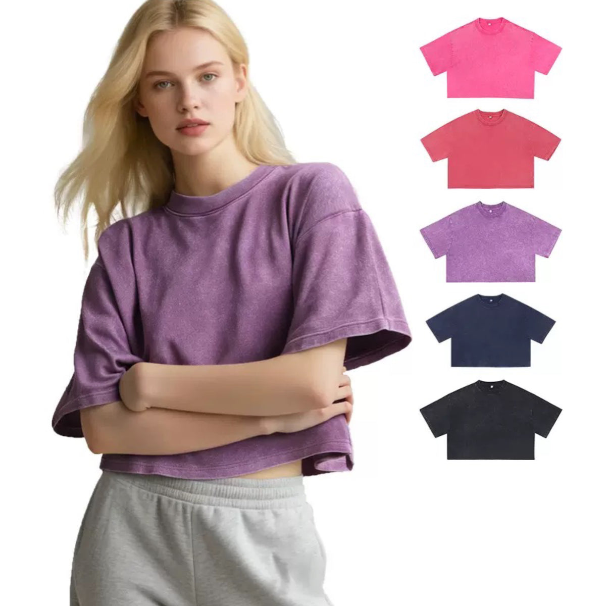 Cropped Tee