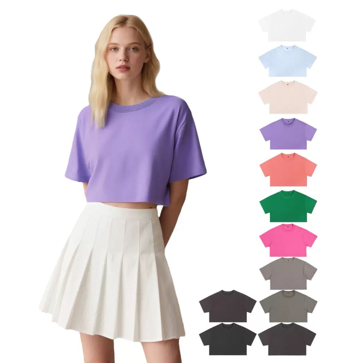 Cropped Tee