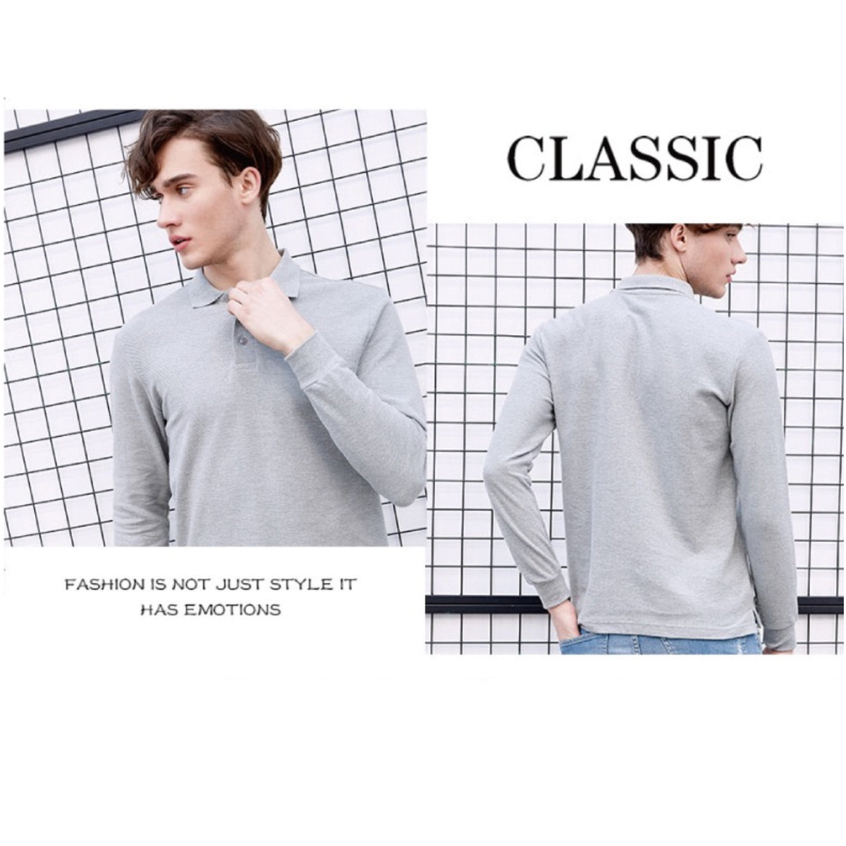 Polo(long-sleeved)