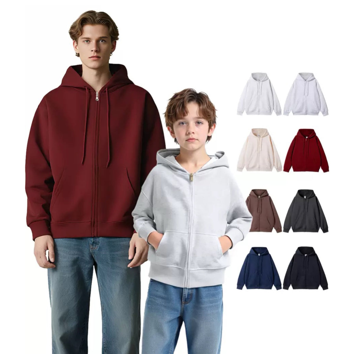 Zip-Up Hoodie