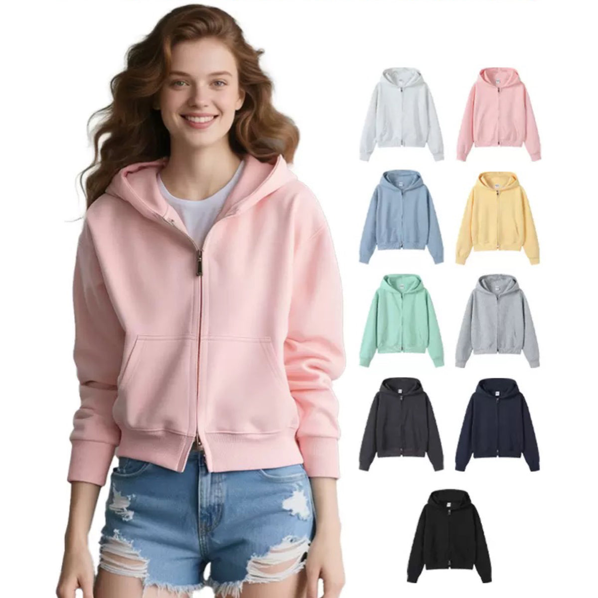 Zip-Up Hoodie